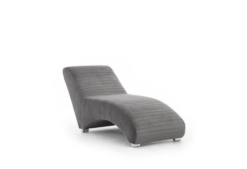 Fun Möbel Relaxsessel Relaxliege Liege Sessel ABRAMO in Stoff Lisbon (Plüsch oder Webstoff, Liege Rücken echt bezogen), inkl. Nackenkissen von Fun Möbel