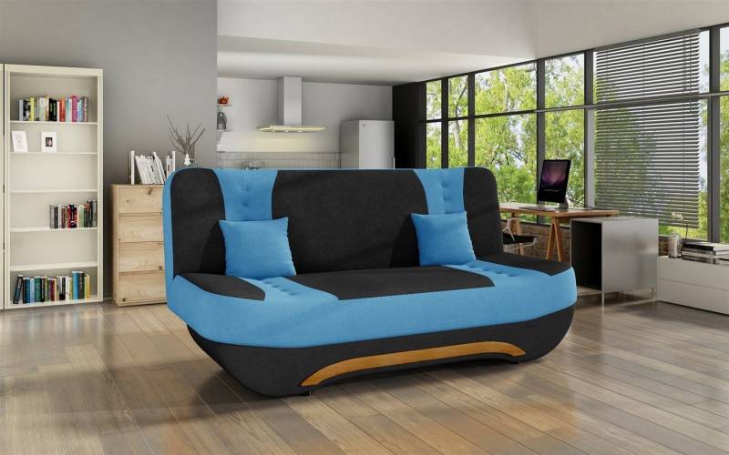 Fun Möbel Schlafsofa Schlafsofa GIANA Stoff, 1 Teile, Mit Schlaffunktion von Fun Möbel