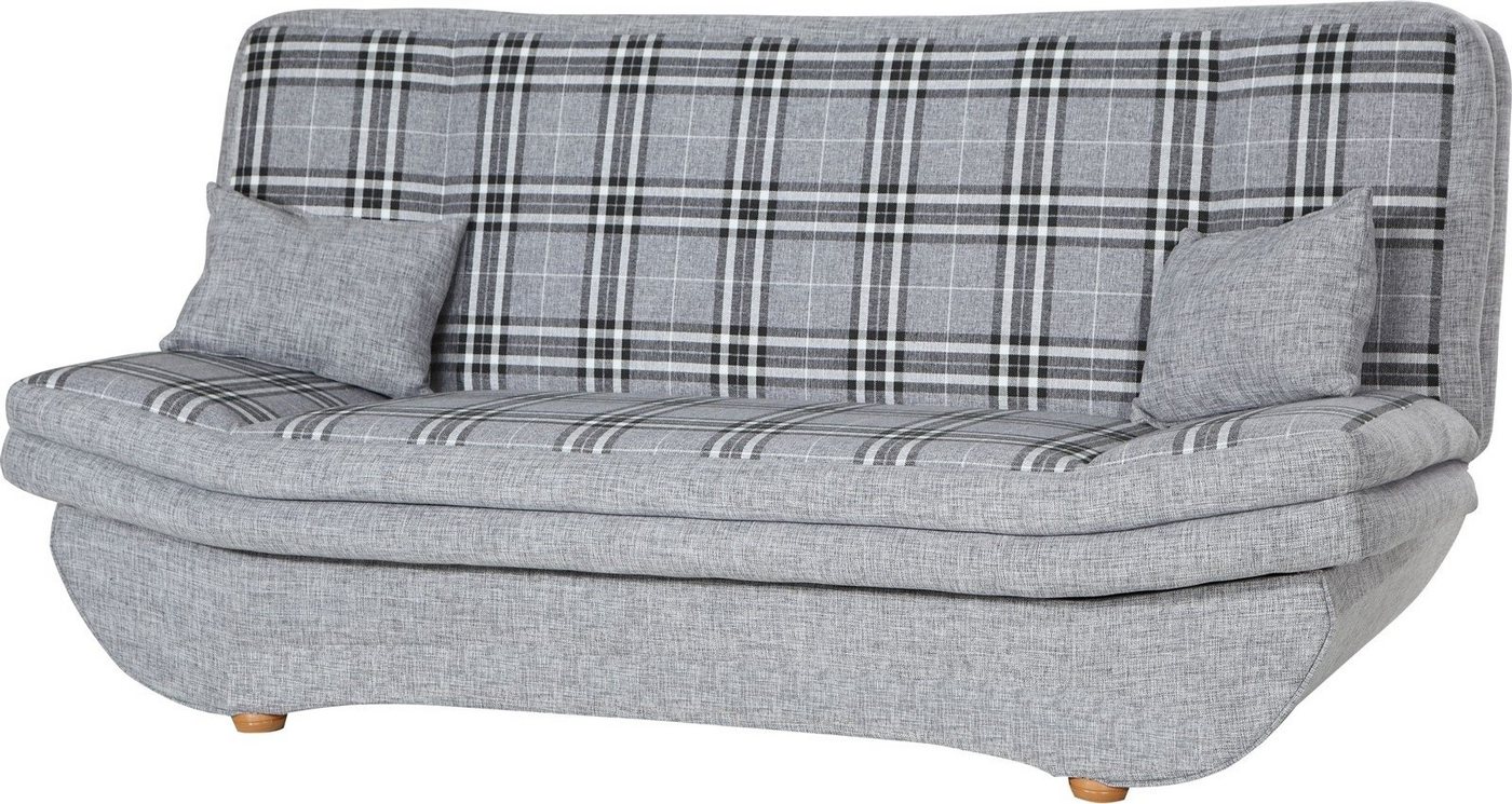 Fun Möbel Schlafsofa Schlafsofa KANDY Stoff / Kunstleder, 1 Teile, Mit Schlaffunktion von Fun Möbel