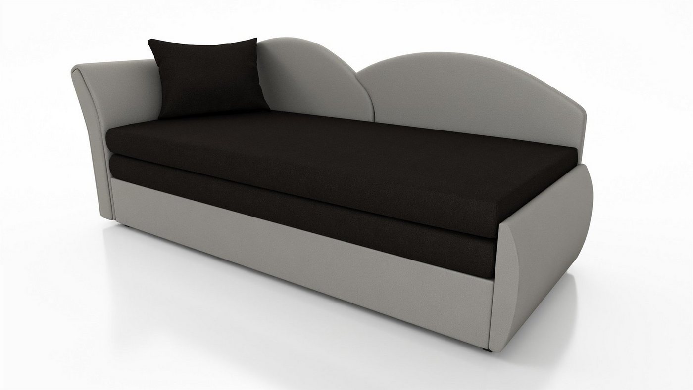 Fun Möbel Schlafsofa Sofa ALINA Links oder Rechts inklusive Bettkasten Stoff Alova, mit Schlaffunktion Fun Möbel Schlafsofa Sofa ALINA Links oder Rechts inklusive Bettkasten Stoff Alova, mit Schlaffunktion von Fun Möbel
