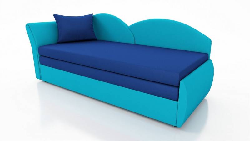 Fun Möbel Schlafsofa Sofa ALINA Links oder Rechts inklusive Bettkasten Stoff Alova, mit Schlaffunktion von Fun Möbel