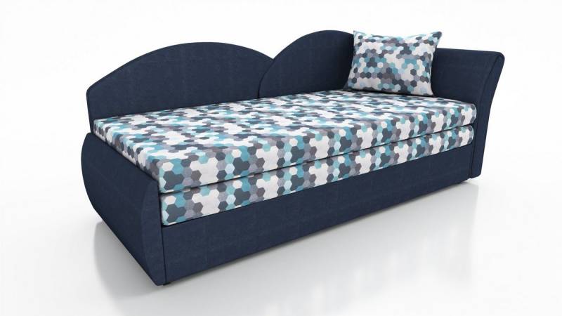 Fun Möbel Schlafsofa Sofa ALINA Links oder Rechts inklusive Bettkasten Stoff Alova, mit Schlaffunktion von Fun Möbel