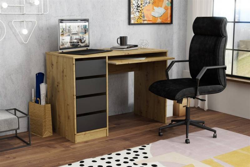 Fun Möbel Schreibtisch Bürotisch Computertisch Tisch A700, 110x55x77 cm von Fun Möbel
