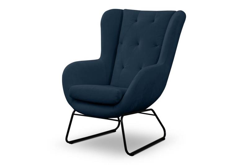 Fun Möbel Sessel Designersessel ARTEMIS in Stoff Kronos (1-St., in 10 Farben), Pflegeleichter Bezug von Fun Möbel