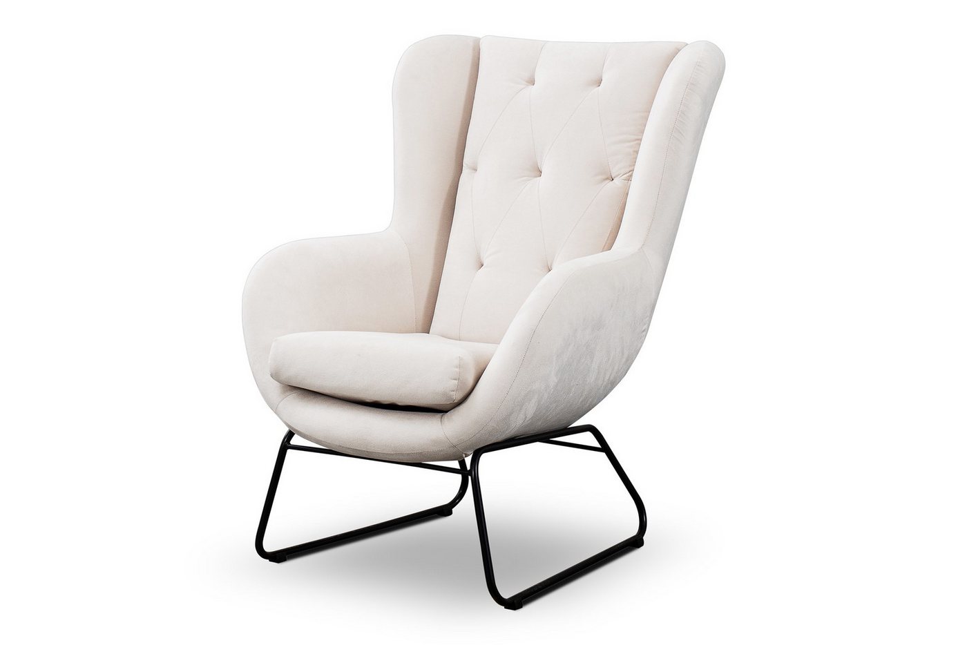 Fun Möbel Sessel Designersessel ARTEMIS in Stoff Kronos (1-St., in 10 Farben), Pflegeleichter Bezug von Fun Möbel