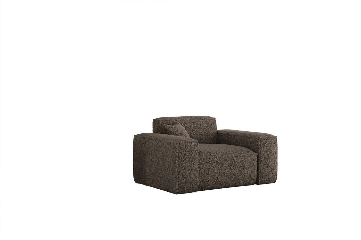 Fun Möbel Sessel Designersessel CELES PREMIUM in Stoff Sven (Rundumbezug, Auch im 3-2-1 Set erhältlich), inkl. 1 Zierkissen von Fun Möbel