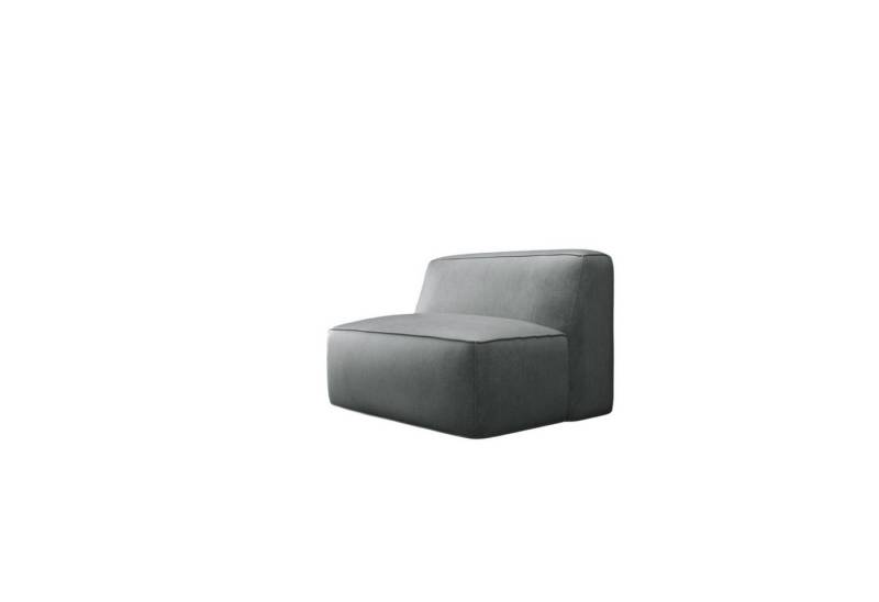 Fun Möbel Sessel Designersessel HELMER XS in Stoff Pola, Rundumbezug von Fun Möbel
