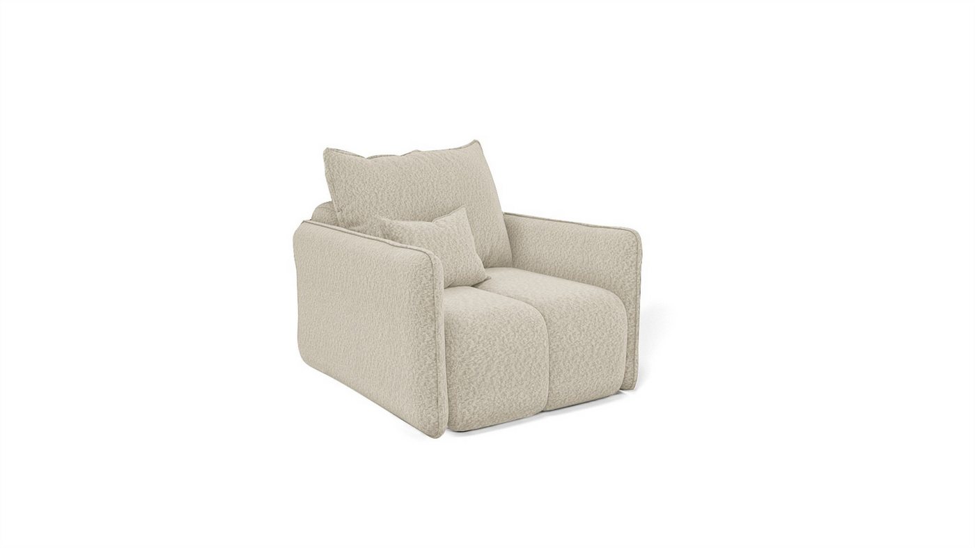 Fun Möbel Sessel Designersessel MORGANO in Stoff Abriamo (passend zum Sessel gibt es Sofas) von Fun Möbel