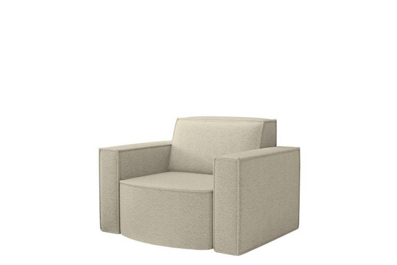 Fun Möbel Sessel Designersessel PALMA in Stoff Ascot oder Opera Velvet, Rundumbezug von Fun Möbel