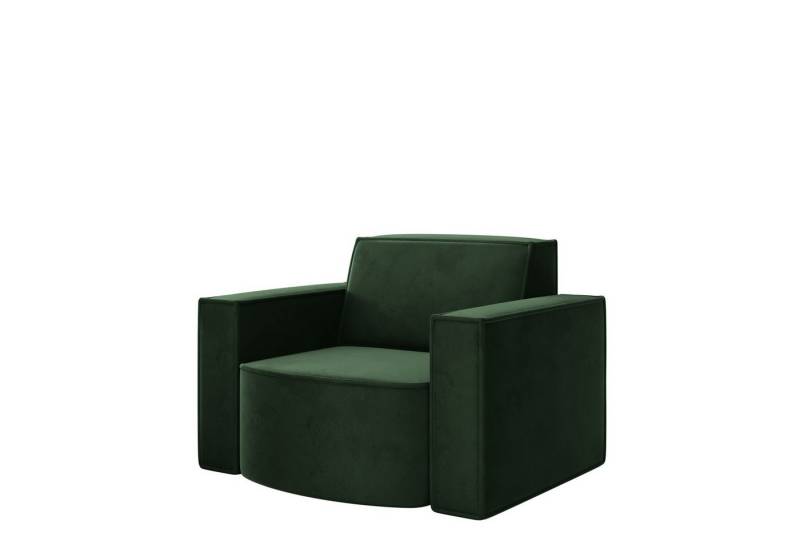 Fun Möbel Sessel Designersessel PALMA in Stoff Ascot oder Opera Velvet, Rundumbezug von Fun Möbel