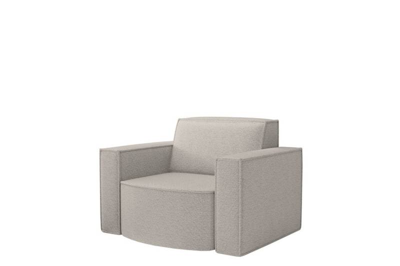 Fun Möbel Sessel Designersessel PALMA in Stoff Ascot oder Opera Velvet, Rundumbezug von Fun Möbel