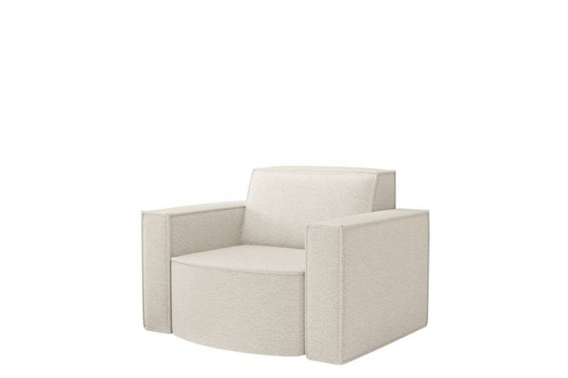 Fun Möbel Sessel Designersessel PALMA in Stoff Ascot oder Opera Velvet, Rundumbezug von Fun Möbel