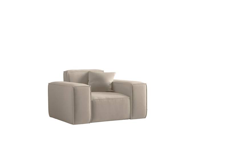 Fun Möbel Sessel Designersessel CELES PREMIUM in Stoff (inkl. 1 x Zierkissen) von Fun Möbel