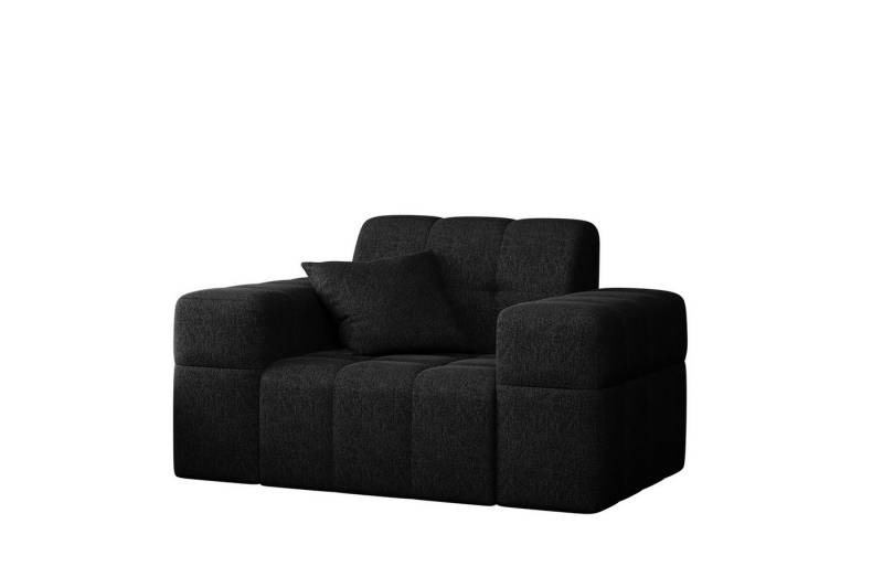 Fun Möbel Sessel Sessel Designersessel NANCY in Stoff Neve, Rundumbezug von Fun Möbel