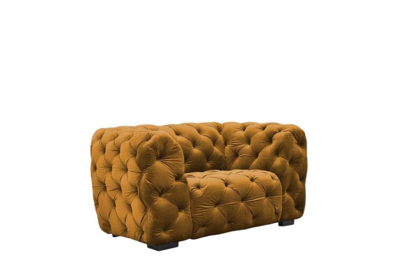 Fun Möbel Sessel Sessel Designersessel NATALIE in Stoff Riviera (1-St), Rundumbezug von Fun Möbel