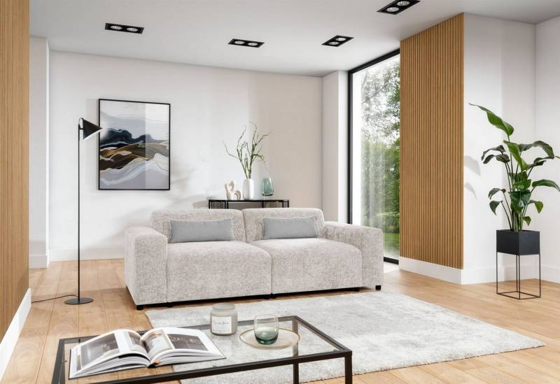 Fun Möbel Sofa Designersofa ROMY 2-Sitzer in Stoff Enjoy Me, Inkl. 2 Zierkissen Fun Möbel Sofa Designersofa ROMY 2-Sitzer in Stoff Enjoy Me, Inkl. 2 Zierkissen von Fun Möbel