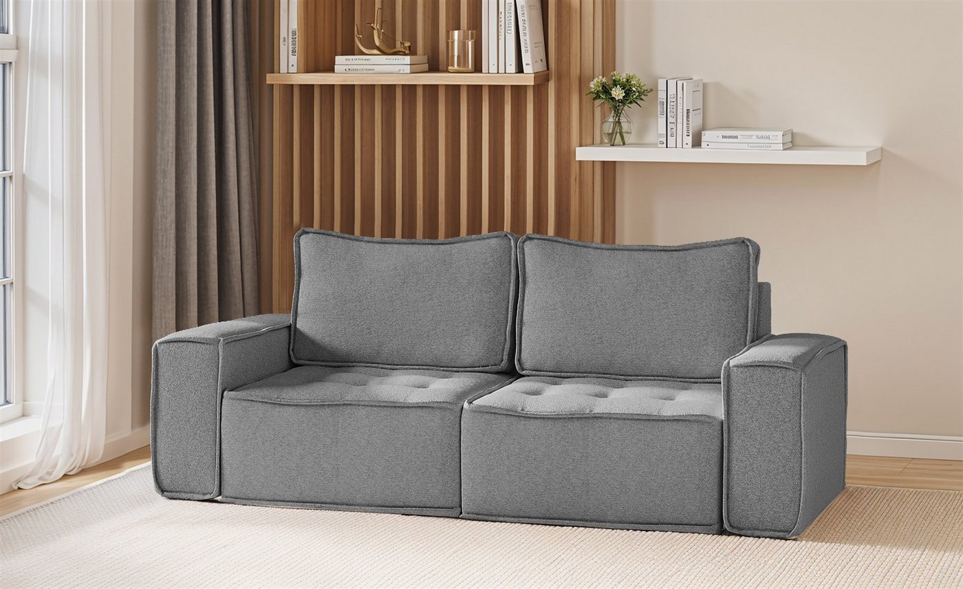 Fun Möbel Sofa Modulsofa 2-teilig SANDE 2-Sitzer in Stoff, Alle Module zu System SANDE sind auch Einzel erhältlich, Rundumbezug Fun Möbel Sofa Modulsofa 2-teilig SANDE 2-Sitzer in Stoff, Alle Module zu System SANDE sind auch Einzel erhältlich, Rundumbezug von Fun Möbel