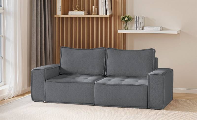 Fun Möbel Sofa Modulsofa 2-teilig SANDE 2-Sitzer in Stoff, Alle Module zu System SANDE sind auch Einzel erhältlich, Rundumbezug von Fun Möbel