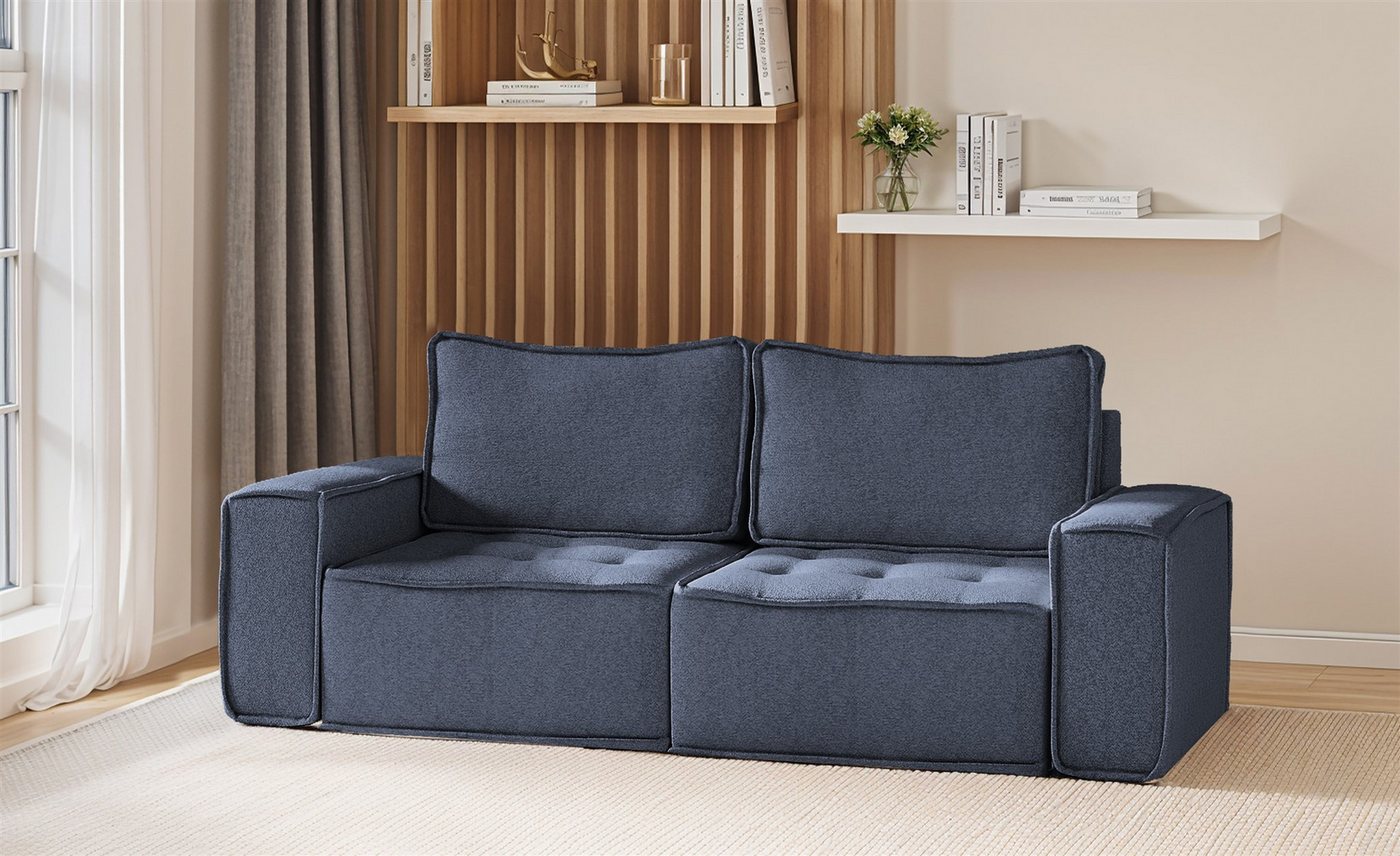 Fun Möbel Sofa Modulsofa 2-teilig SANDE 2-Sitzer in Stoff, Alle Module zu System SANDE sind auch Einzel erhältlich, Rundumbezug von Fun Möbel