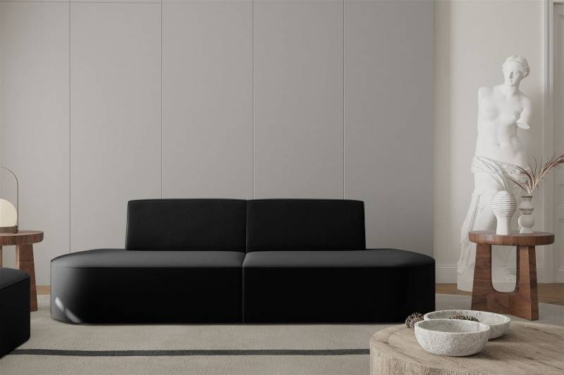 Fun Möbel Sofa Sofa Designersofa 2-Sitzer MILOT in Stoff von Fun Möbel