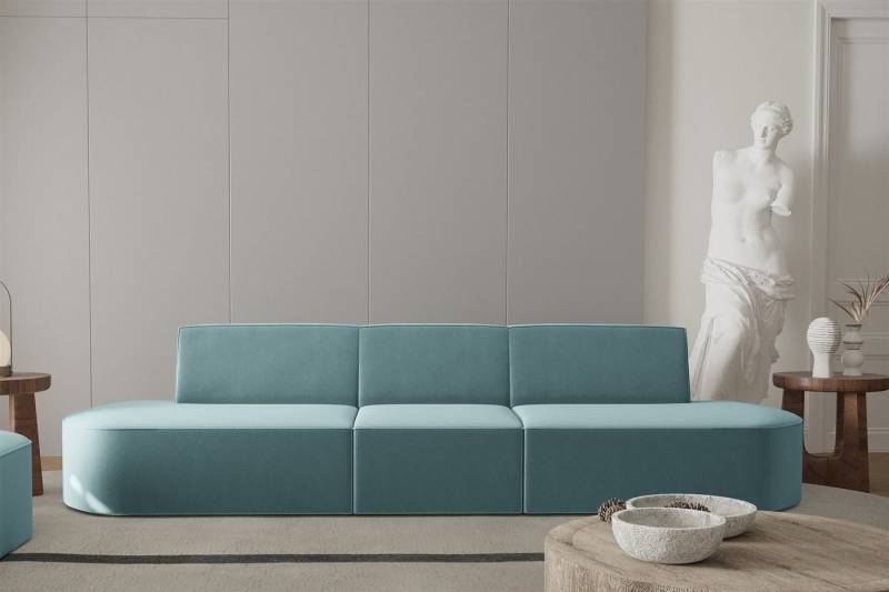 Fun Möbel Sofa Sofa Designersofa 3-Sitzer MILOT in Stoff Fun Möbel Sofa Sofa Designersofa 3-Sitzer MILOT in Stoff von Fun Möbel