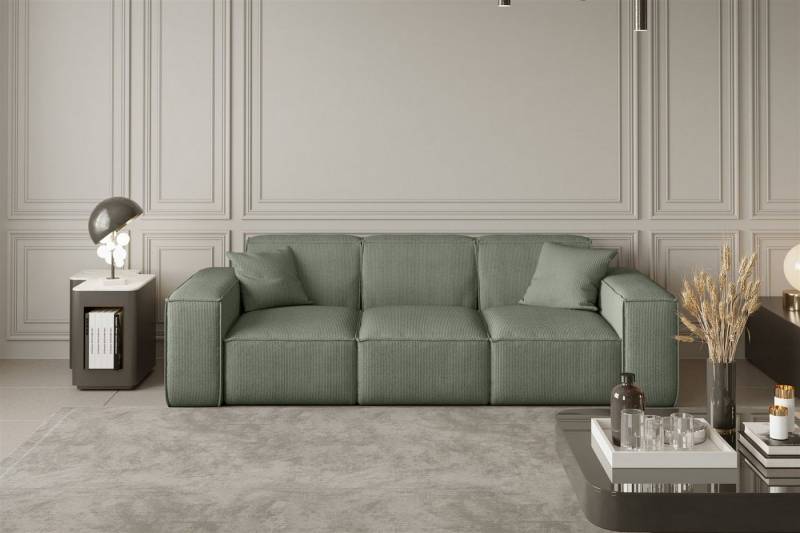 Fun Möbel Sofa Sofa Designersofa CELES 3-Sitzer in Stoff von Fun Möbel