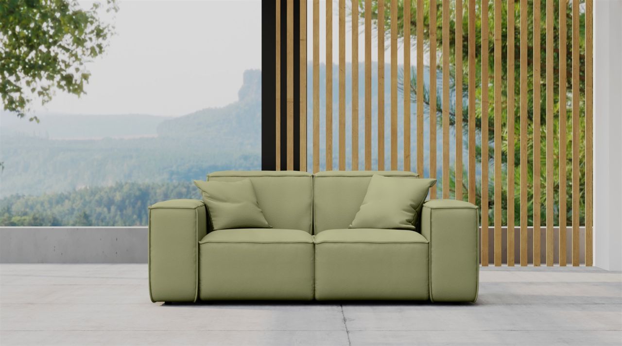 Gartensofa Loungesofa Sofa 2-Sitzer SUMMER wetterfester Stoff NXL Lima von Fun Möbel