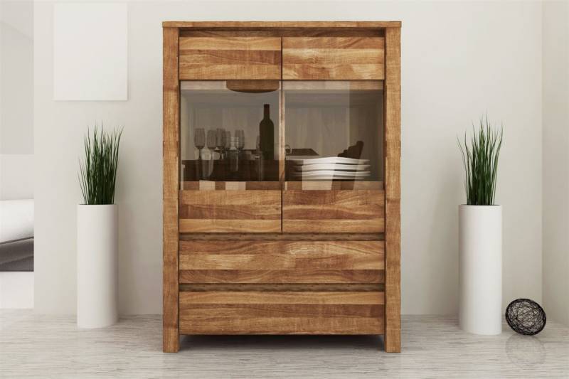 Anrichte Kommode MAISON Eiche massiv 80x112x45 cm von Fun Möbel