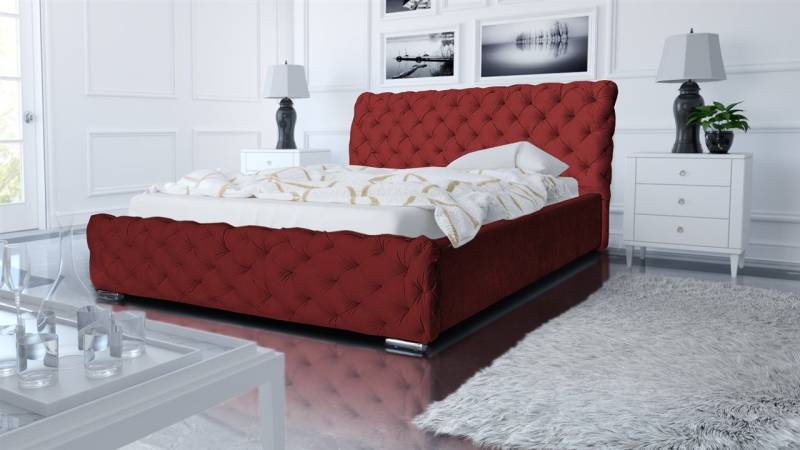 Polsterbett Bett Doppelbett ALDO 160x200cm inkl.Bettkasten von Fun Moebel