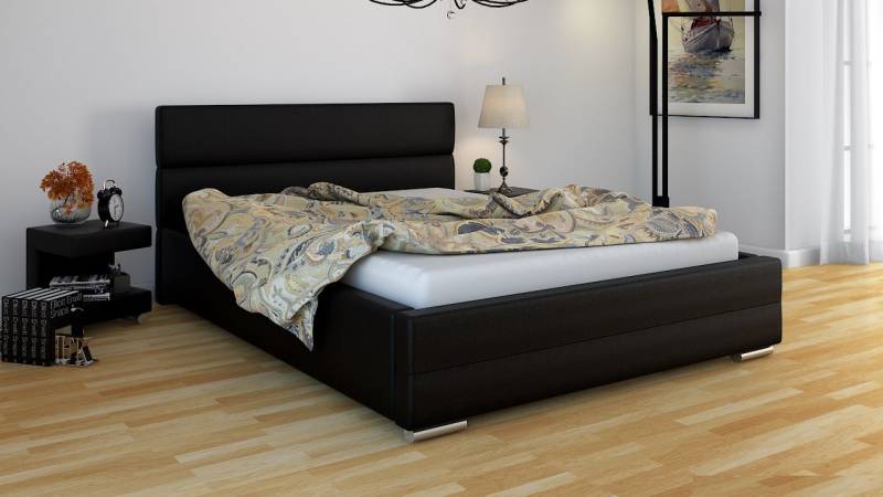 Polsterbett Bett Doppelbett PIERO XS 160x200cm inkl.Lattenrost von Fun Moebel