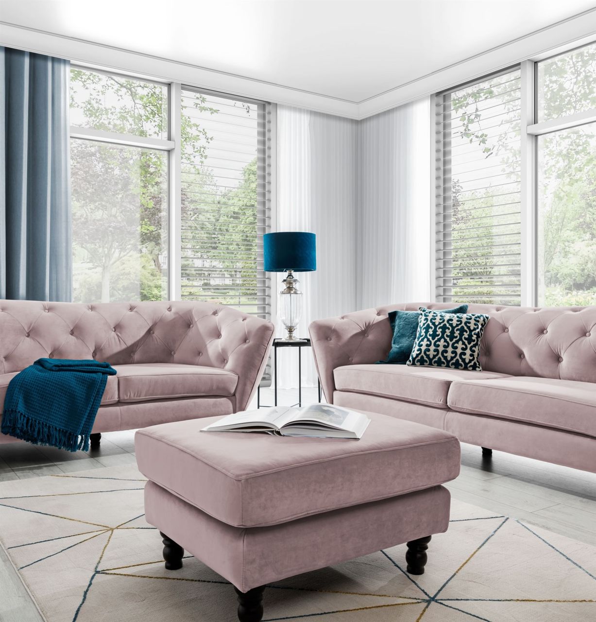 Polsterhocker Hocker Sitzhocker CHARLOTTE in Stoff Matt Velvet Altrosa Polsterhocker Hocker Sitzhocker CHARLOTTE in Stoff Matt Velvet Altrosa von Fun Moebel