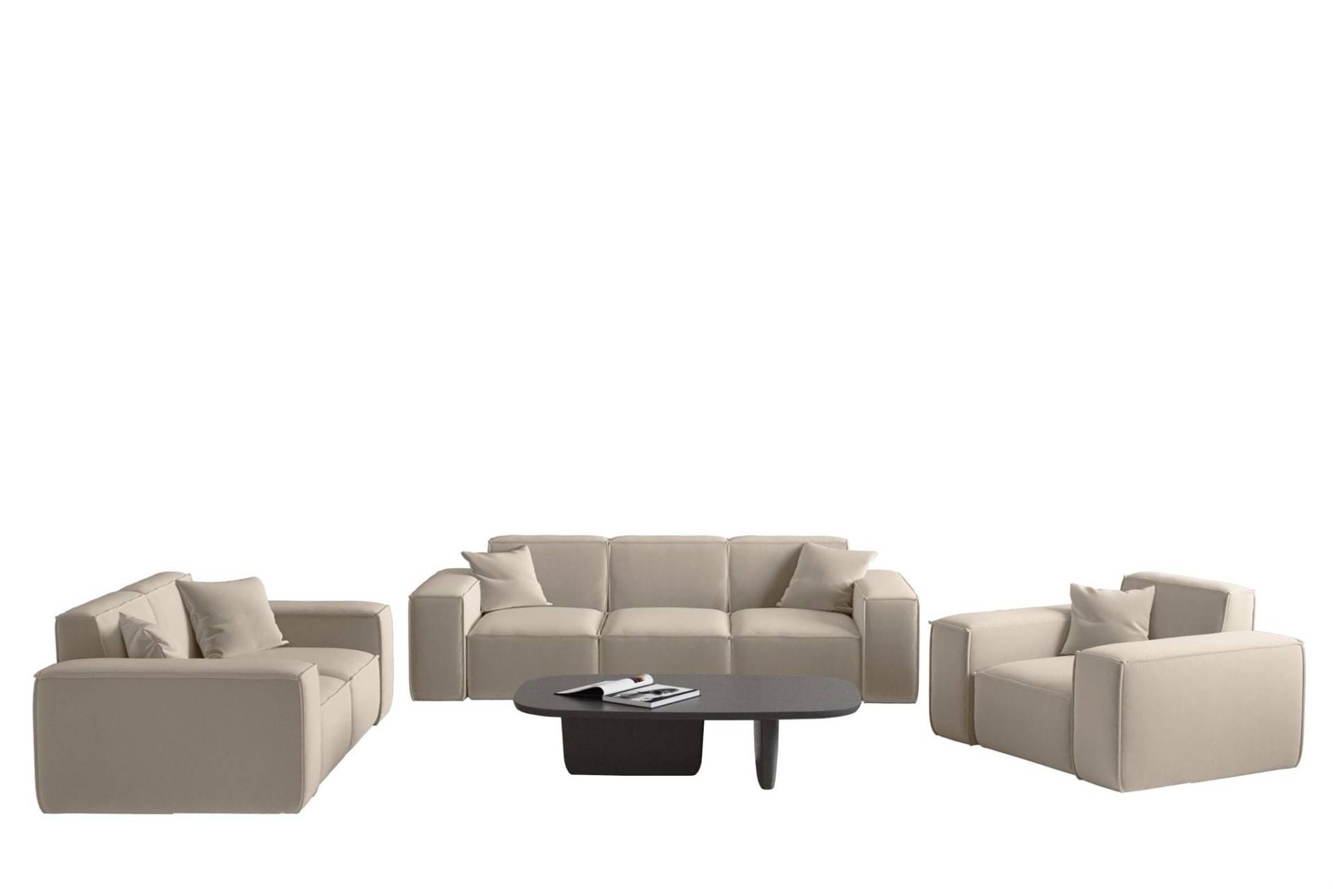 SOFASET Celes Premium 3-2-1 In Opera SOFASET Celes Premium 3-2-1 In Opera von Fun Möbel