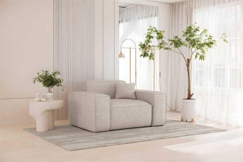 Sessel Designersessel CELES PREMIUM in Stoff Artico Creme Sessel Designersessel CELES PREMIUM in Stoff Artico Creme von Fun Möbel