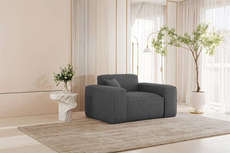 Sessel Designersessel CELES PREMIUM in Stoff Sven Dunkelgrau Sessel Designersessel CELES PREMIUM in Stoff Sven Dunkelgrau von Fun Möbel