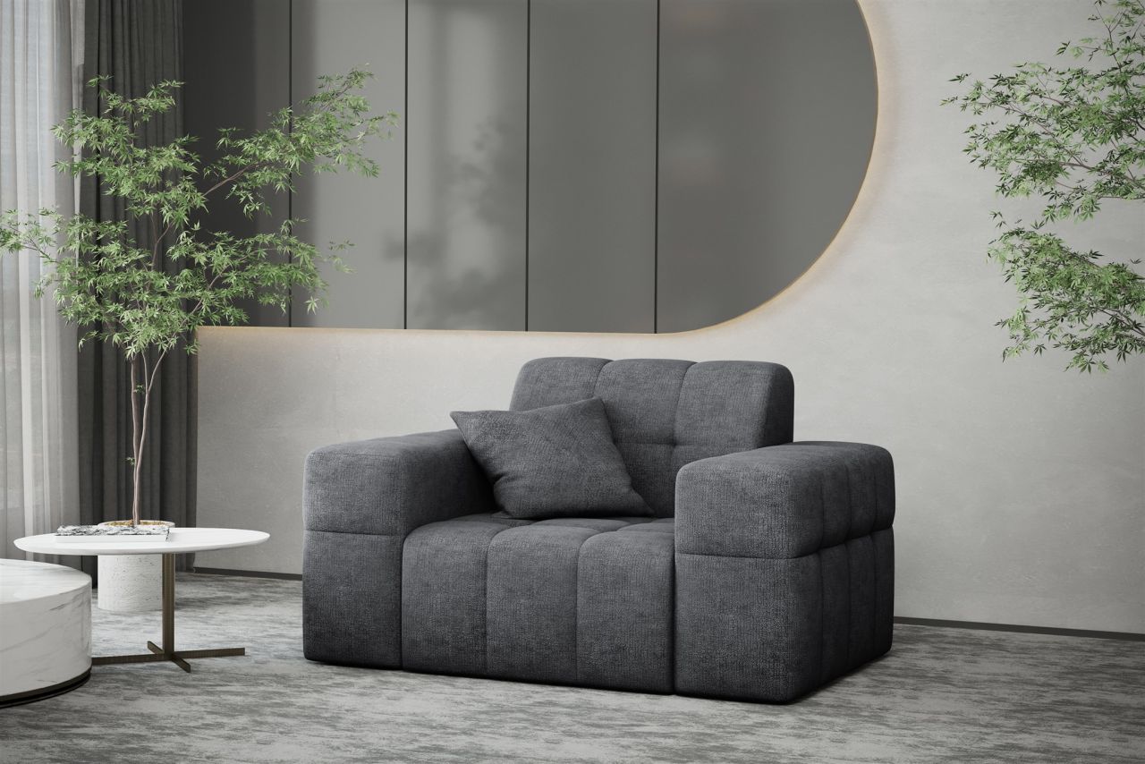 Sessel Designersessel NANCY in Stoff Perfekt Harmony Anthrazit Sessel Designersessel NANCY in Stoff Perfekt Harmony Anthrazit von Fun Möbel