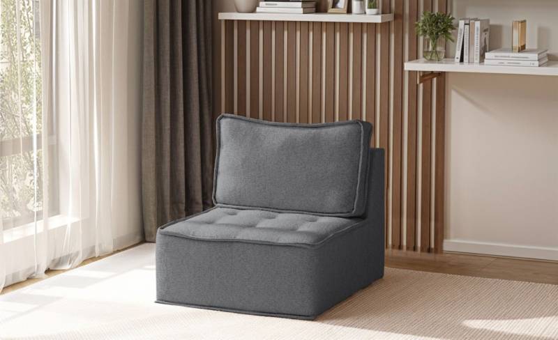 Sessel Designersessel SANDE XS Stoff Alpine Anthrazit von Fun Möbel