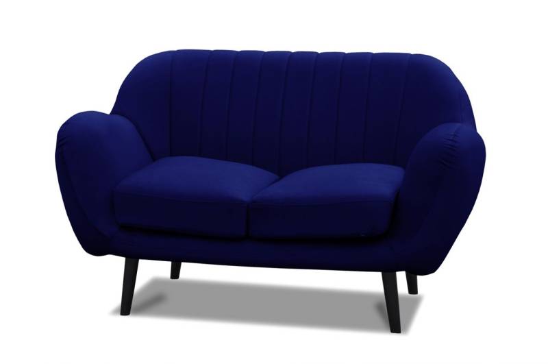 Sofa Designersofa ADAMO 2-Sitzer in diversen Stoff und Farbvarianten von Fun Moebel