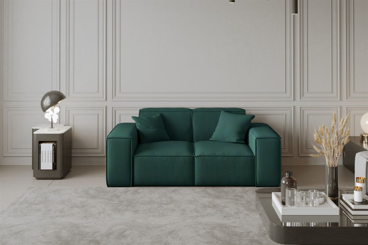 Sofa Designersofa CELES 2-Sitzer in Stoff Opera Velvet Opalgrün Sofa Designersofa CELES 2-Sitzer in Stoff Opera Velvet Opalgrün von Fun Moebel