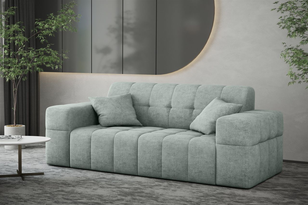 Sofa Designersofa NANCY 2-Sitzer in Stoff Perfekt Harmony Eisblau Sofa Designersofa NANCY 2-Sitzer in Stoff Perfekt Harmony Eisblau von Fun Möbel