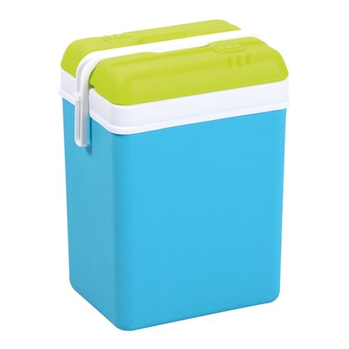 Fun Star EDA GLACIERE 15 L Promotion PREVUE Pour BOUTEILLES 2 L DEBOUT DIM. 30 X 21,5 X 39 cm BLEU Turquoise - COUV. VERT Anis 19923 B.TU/V CX3 von EDA