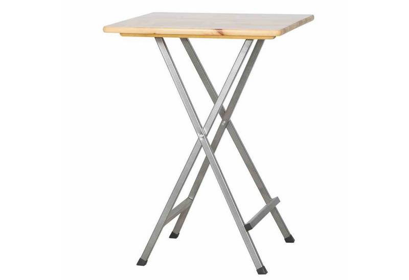 Fun Star Gartentisch Stehtisch 80x80 cm Kiefernholz Gestell Stahl pulverbeschichtet von Fun Star