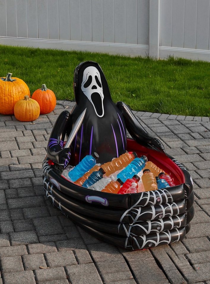 Fun World Dekoobjekt Scream - Ghostface aufblasbarer Sarg-Getränkekühle von Fun World