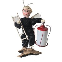 Vintage Holz Bug Mit Laterne Und Leiter Retro Wandlampe 50Er Jahre von FunAntic