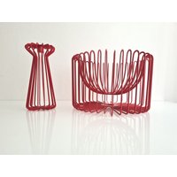 Vintage Ikea Kerzenständer Oder Obstschale Trådig, Ikea, Designer Ehlen Johansson von FunAntic