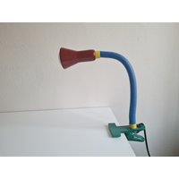Vintage Klemmfleck Memphis Stil Lampe Design 1990Er Jahre von FunAntic