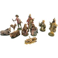 Vintage Krippe Set 10 Hand Bemalte Figuren Erster Segen Sammlung Weihnachtsfiguren Made in Italien 80Er Jahre Vintage Krippe Set 10 Hand Bemalte Figuren Erster Segen Sammlung Weihnachtsfiguren Made in Italien 80Er Jahre von FunAntic