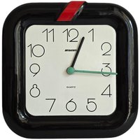 Vintage Memphis Milano Style Wand Keramik Uhr 90Er Jahre von FunAntic