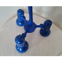 Vintage Memphis Stil Blaue Deckenlampe Design 1990Er Jahre Perfekter Zustand Vintage Memphis Stil Blaue Deckenlampe Design 1990Er Jahre Perfekter Zustand von FunAntic