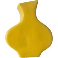 Vintage Memphis Stil Gelbe Keramik Vase 90Er Jahre Vintage Memphis Stil Gelbe Keramik Vase 90Er Jahre von FunAntic