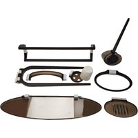 Vintage Mid Century Modern Unbenutztes Badezimmer Zubehör Set 70Er Jahre von FunAntic